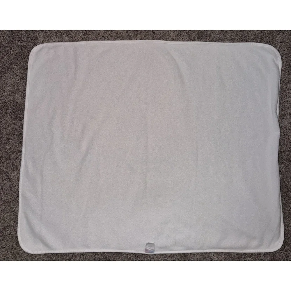 Just Born Plush White Thank Heaven for Little Boys Planes Baby Blanket 30x40